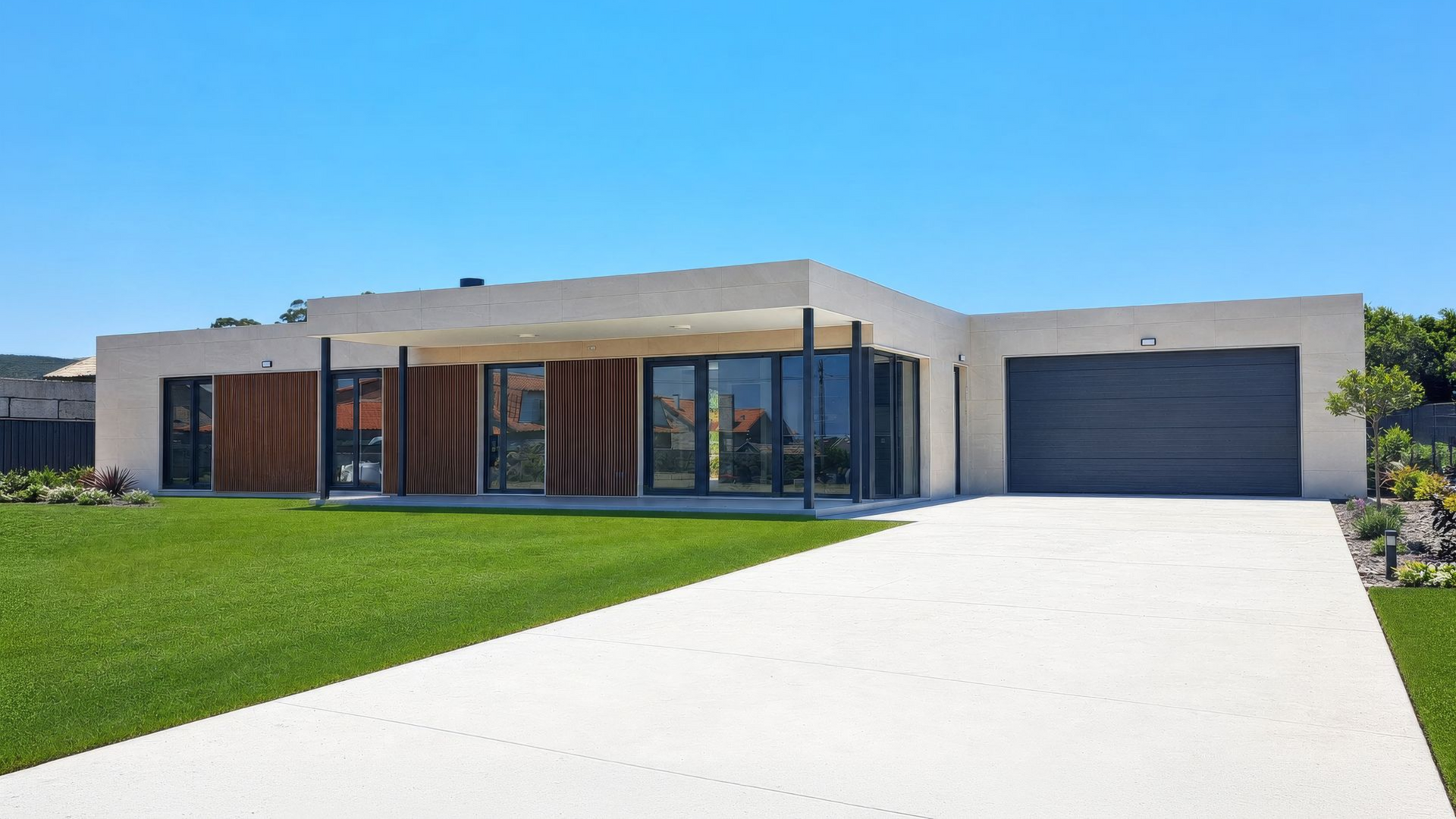 casa prefabricada modular 150m2 garaje