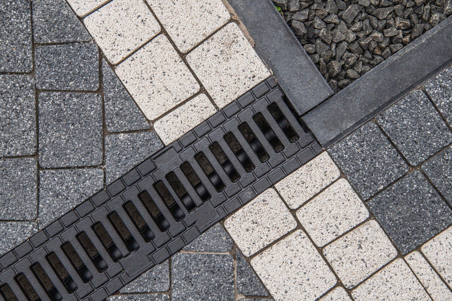 Channel drain in Rancho Cucamonga CA