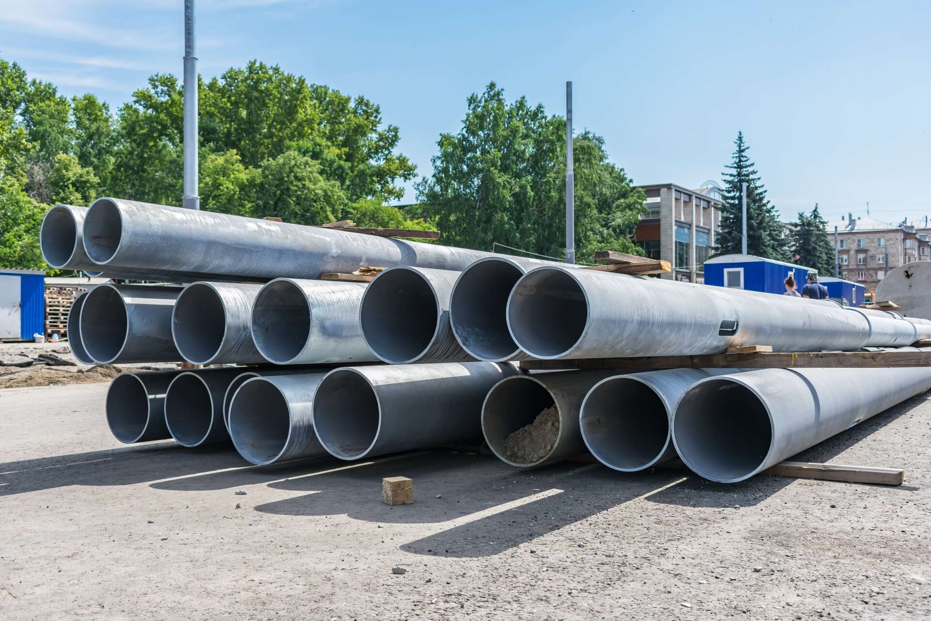 Culvert piping for industrial draining in Rancho Cucamonga CA
