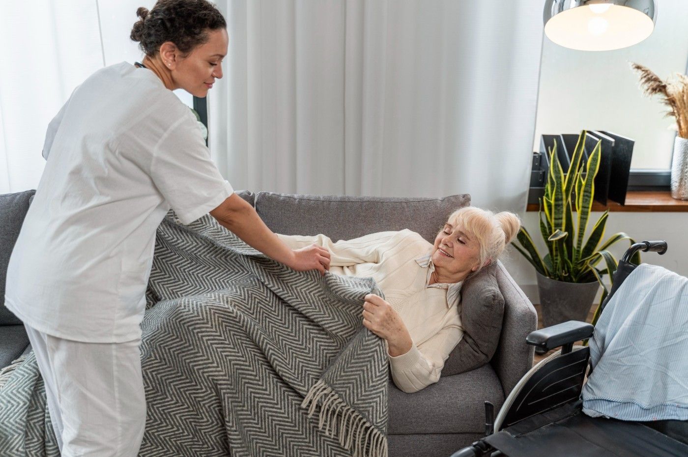In home care helping Riverside seniors stay independent