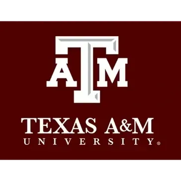 The maroon Texas A&M University logo featuring a white 