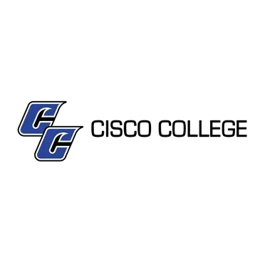 The Cisco College logo, featuring a blue 