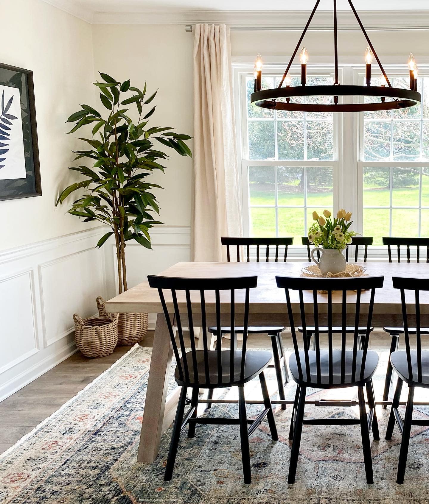 Custom dining room makeover | Christy Martin Design Interiors