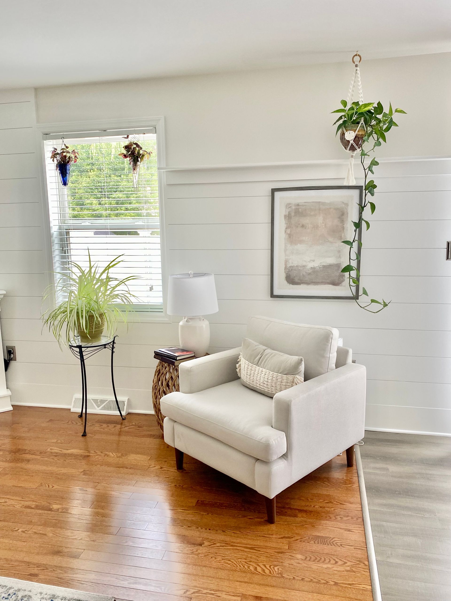 a living room renovation by Christy Martin Design Interiors