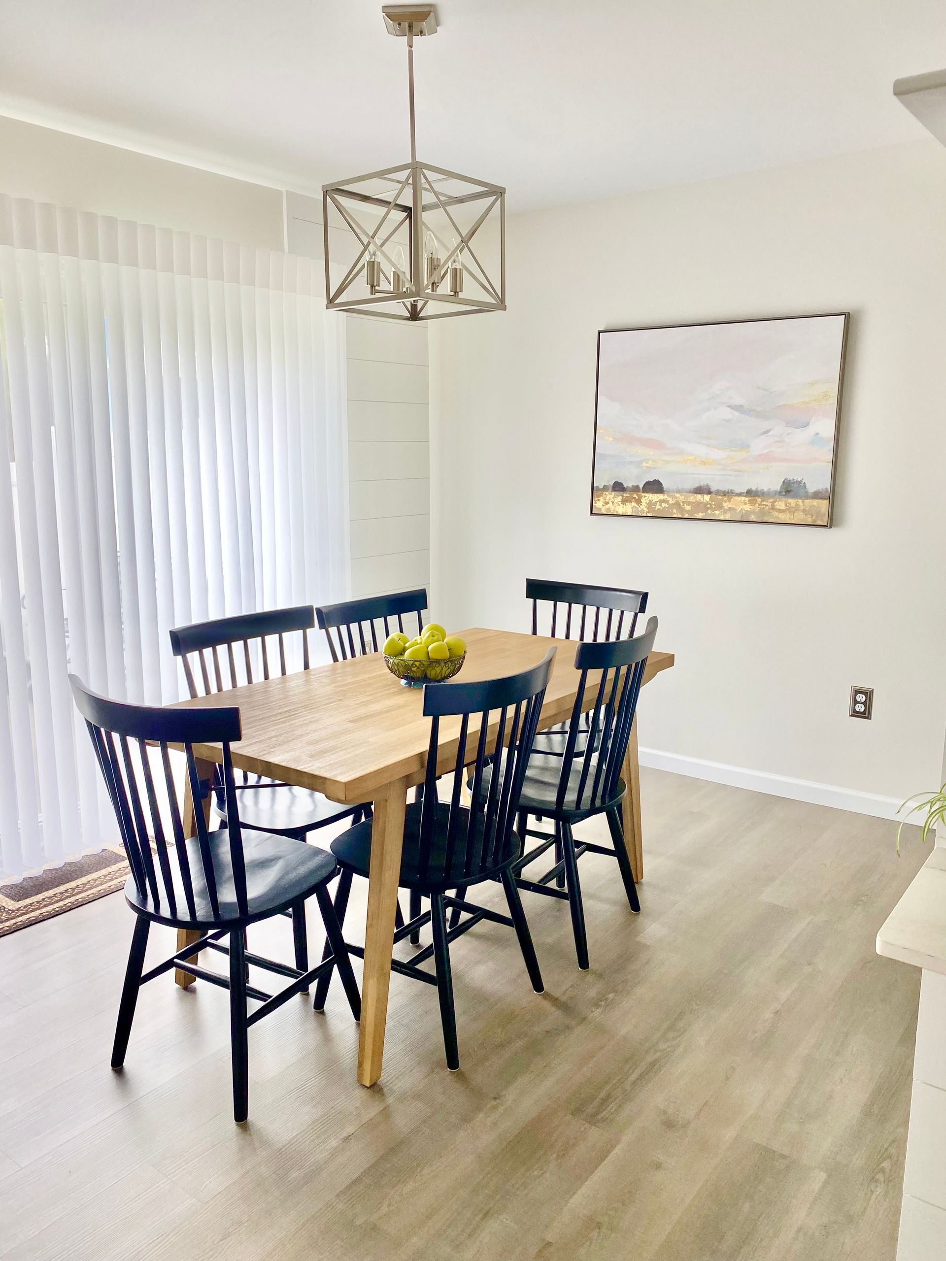 Custom dining room table and chairs by CM Design Interiors