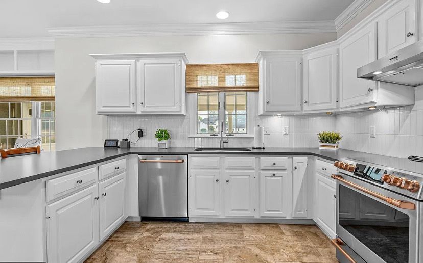 Beautiful kitchen renovation by Christy Martin Interiors