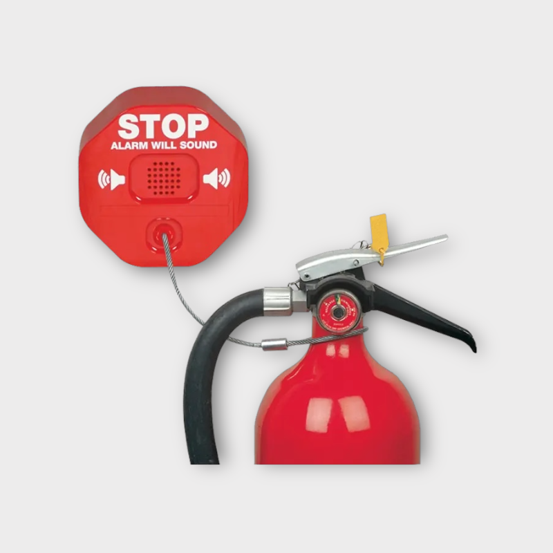 STI antidiefstal alarm voor brandblussers categorie
