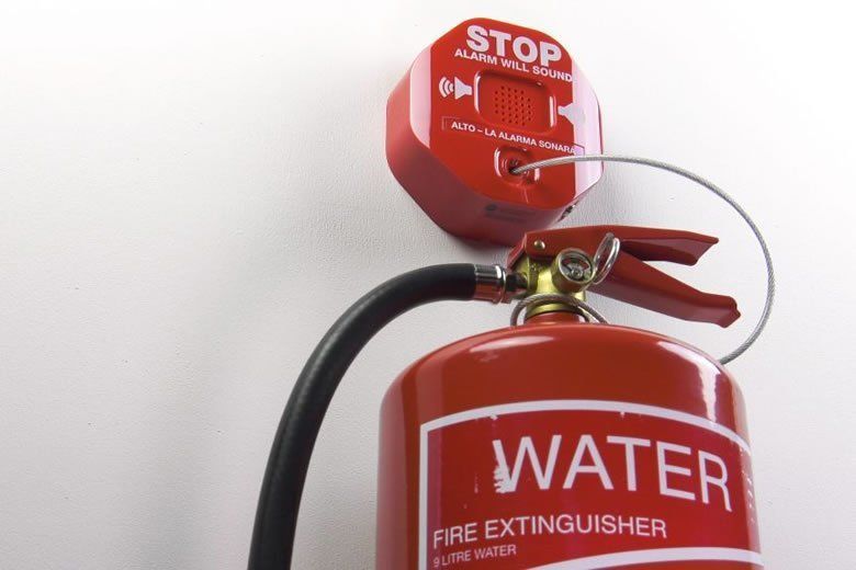 Brandblussers beschermen tegen diefstal en misbruik
