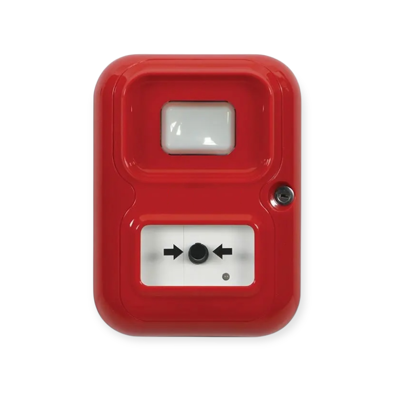 STI AP-3-RD stand-alone alarmsysteem handmelder met baken