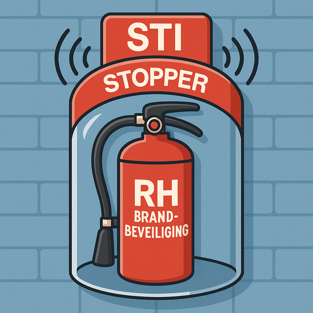 STI Anti-Diefstal brandblusser Stoppers, alarmen en alarmsystemen