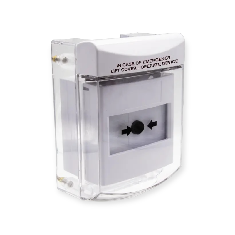 STI-6931-W witte stopper opbouw montage