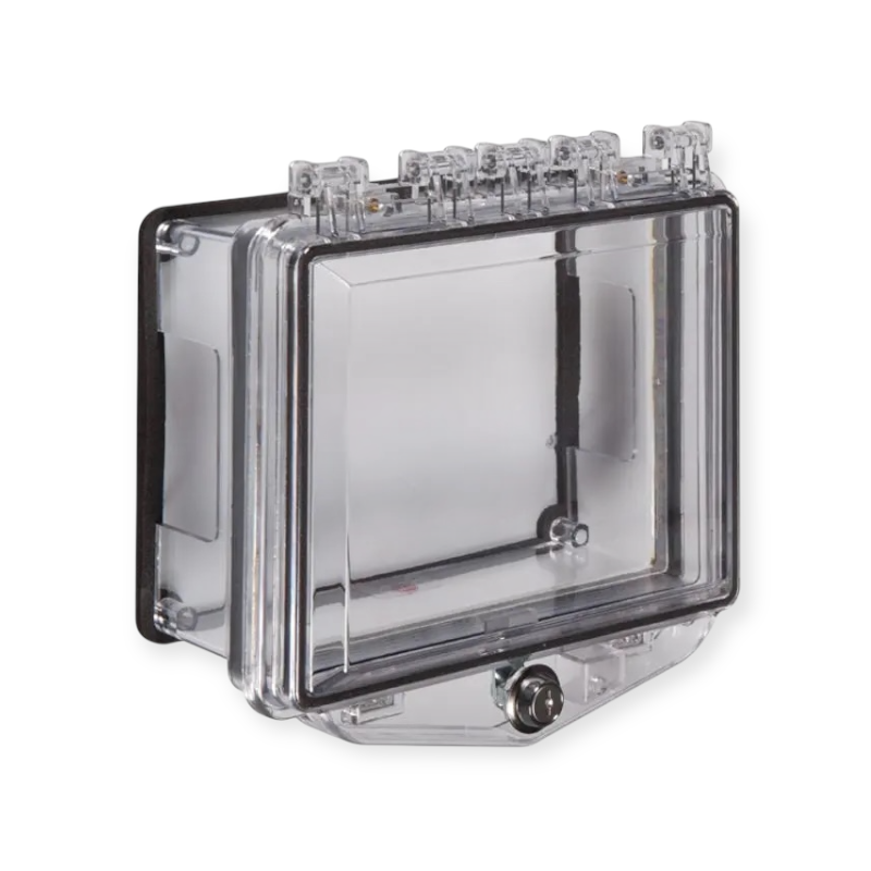 STI-7510D polycarbonaat beschermkast met sleutelslot