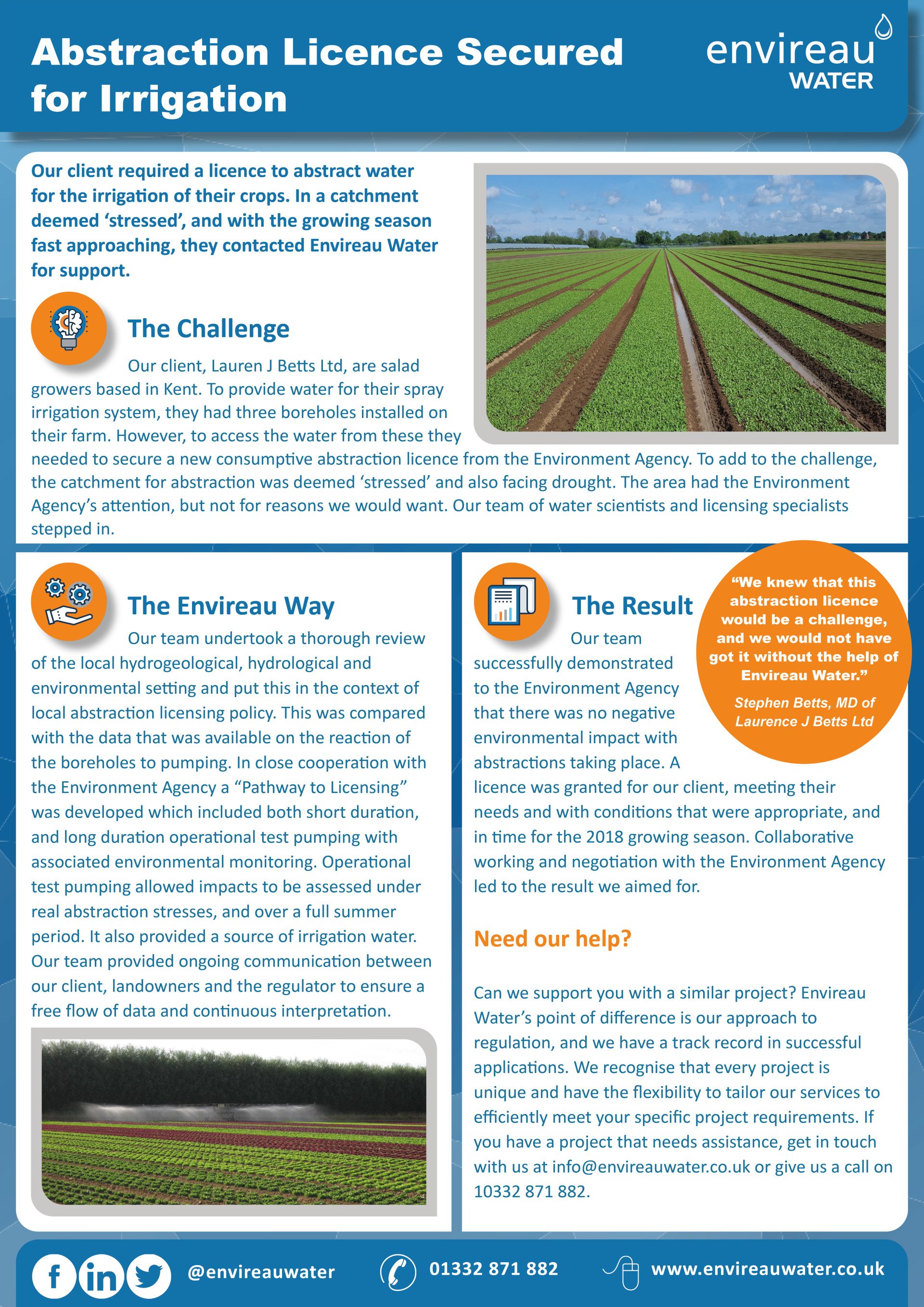 Our Case Studies Envireau Water