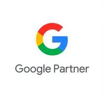 The google partner logo is on a white background.