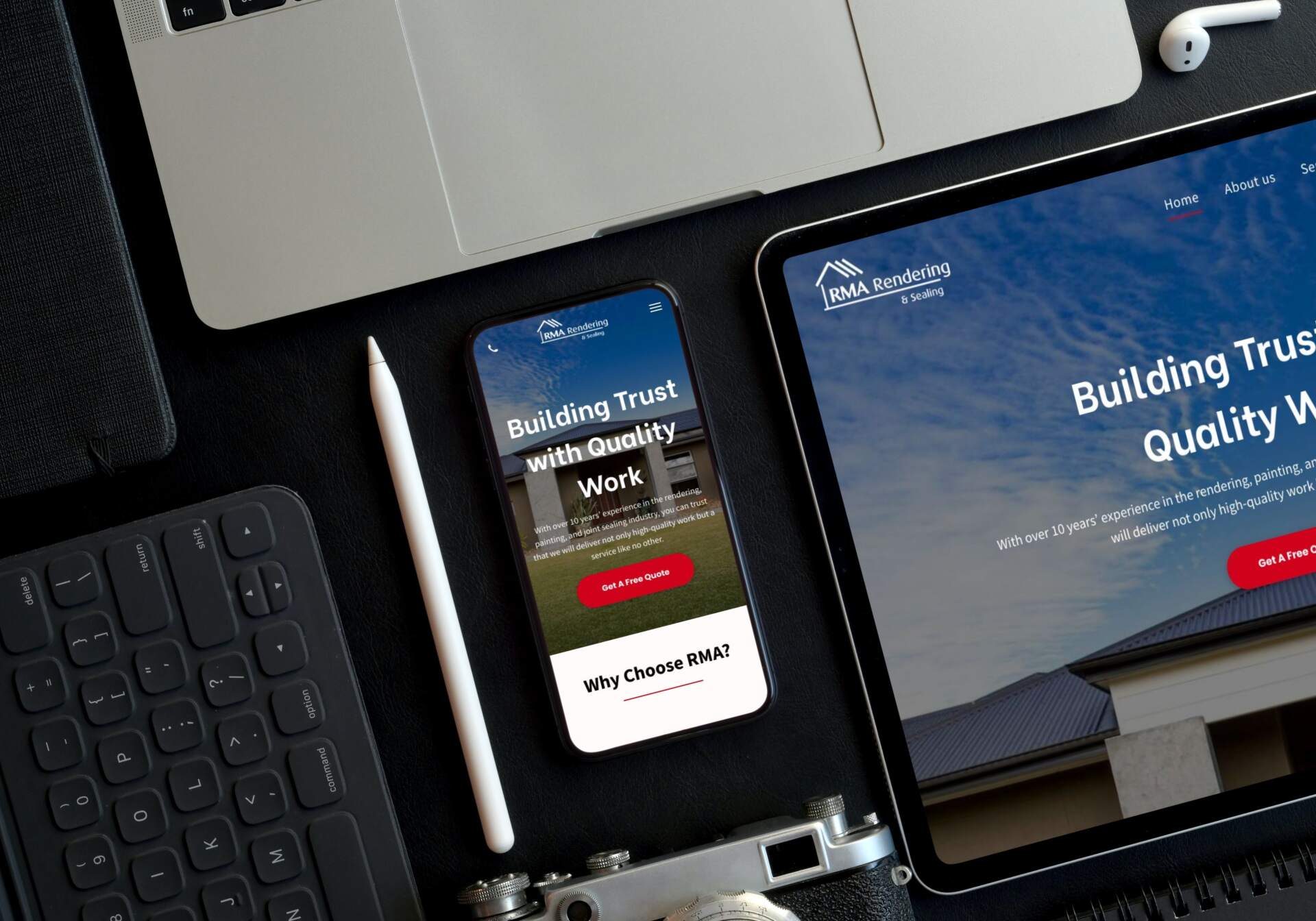 screenshot web design