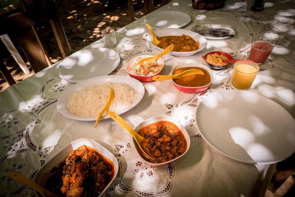 Comida no Alpendre