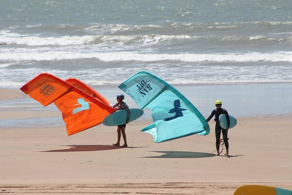 Escolha uma rota para downwinds