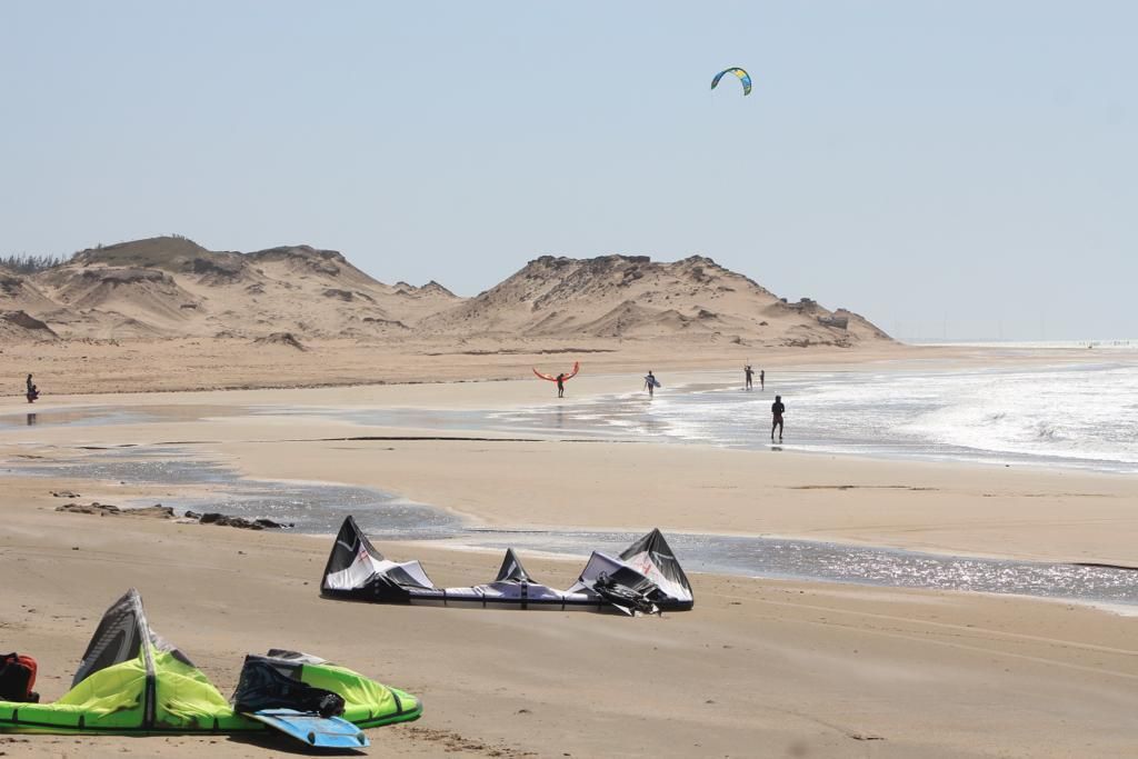 Explorar diversos tipos de condição para os esportes de vento
