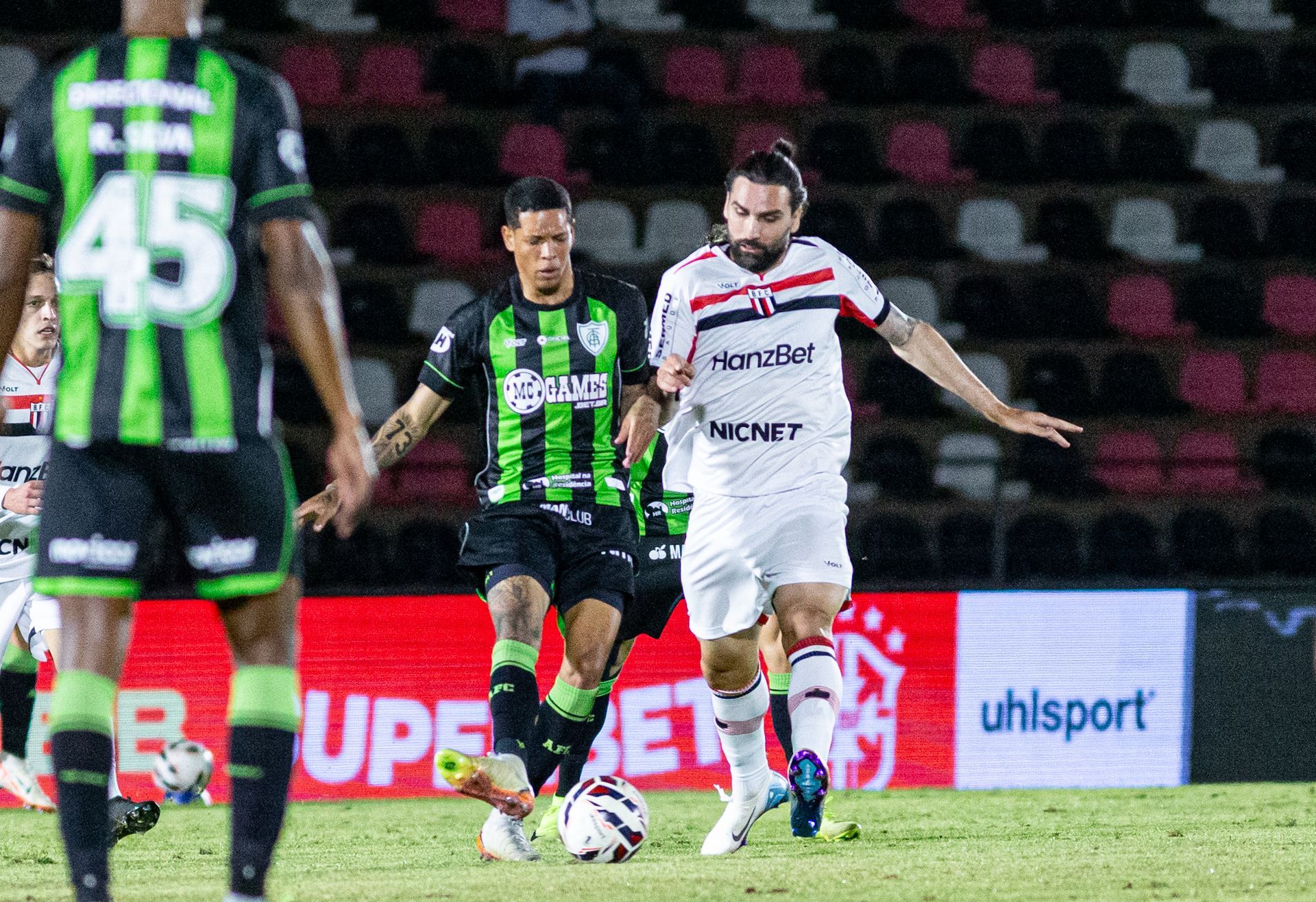 América é superado pelo Botafogo-SP