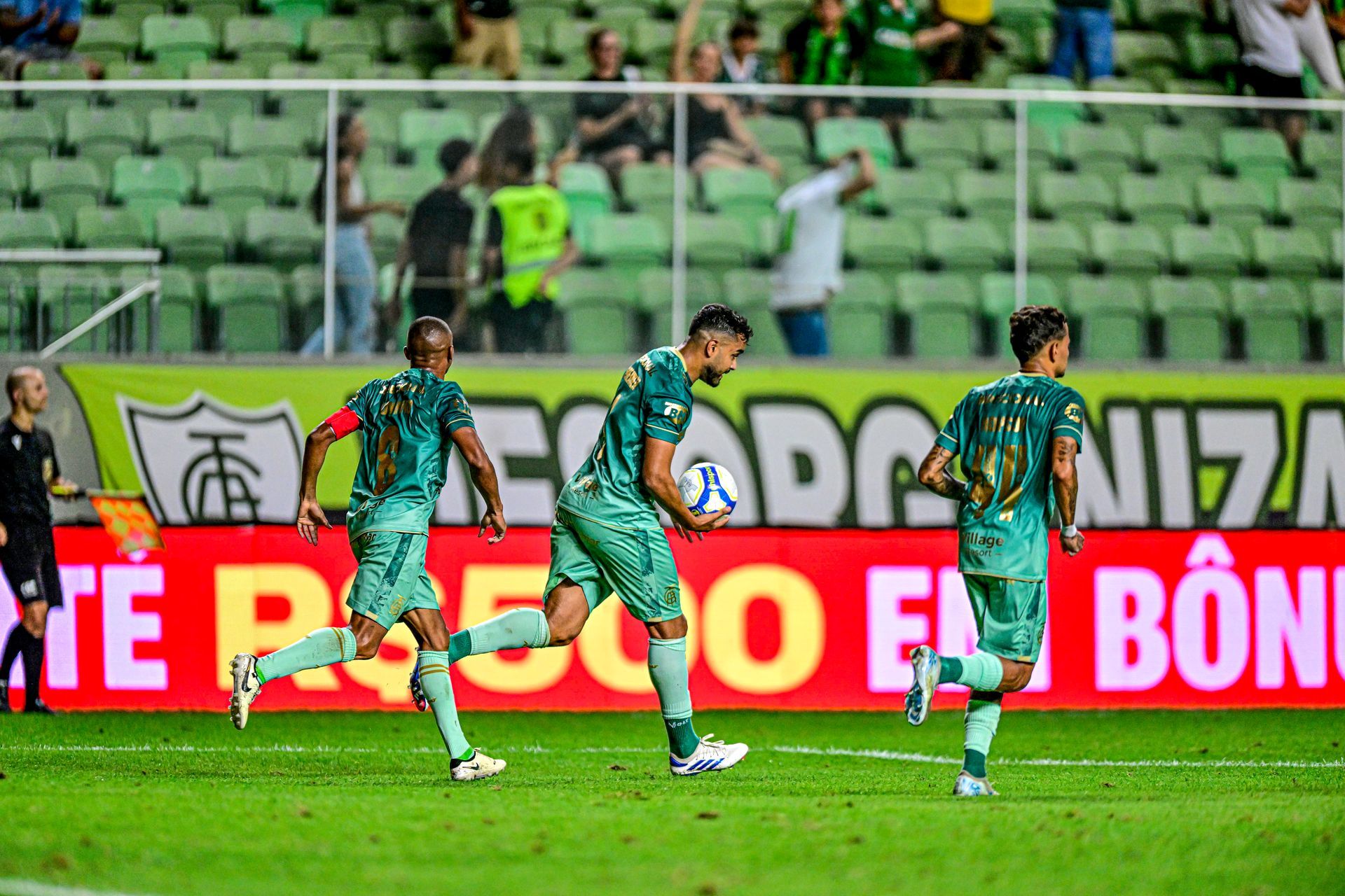 Am&eacute;rica empata com o Goi&aacute;s na Arena Independ&ecirc;ncia