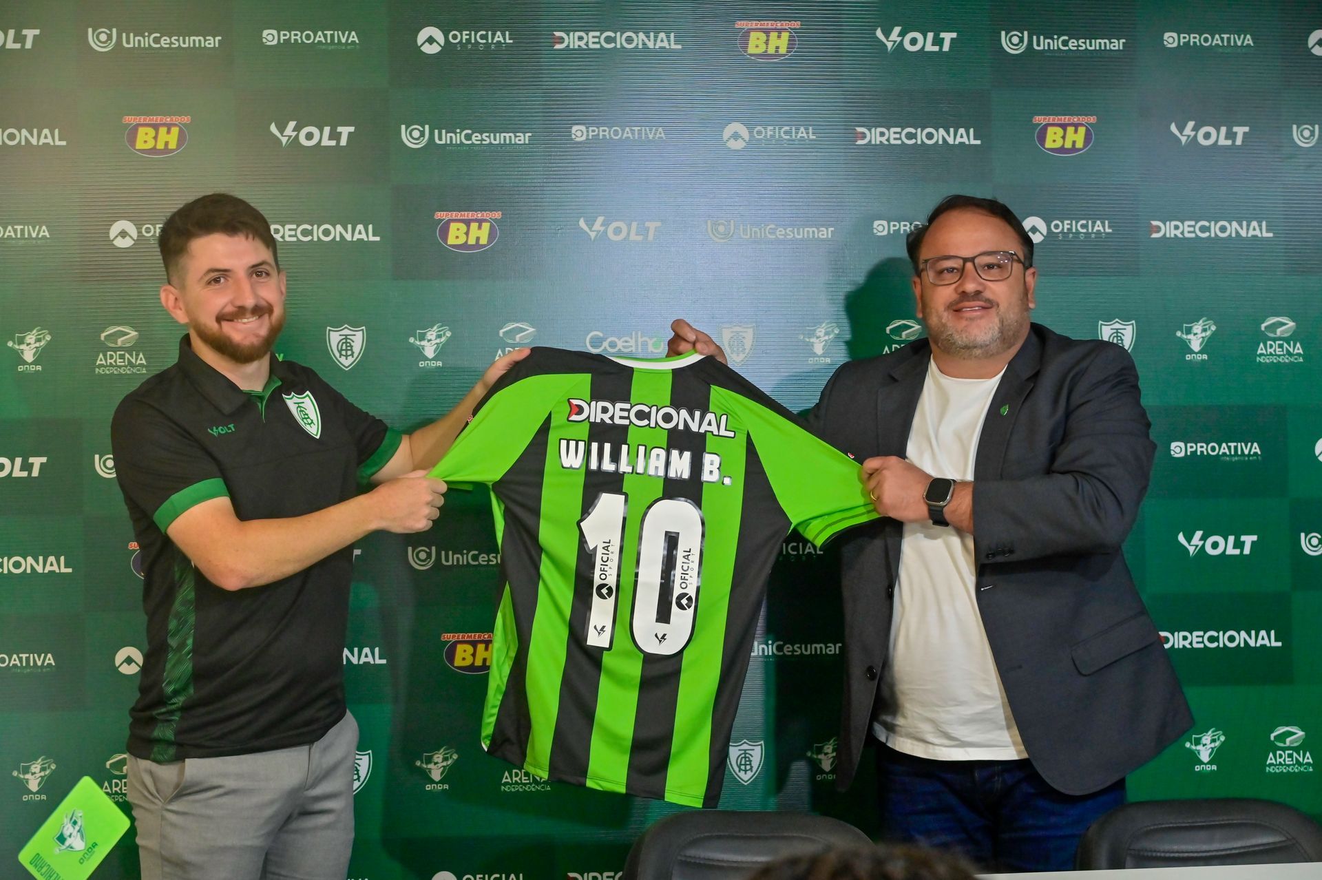 T&eacute;cnico William Batista &eacute; apresentado oficialmente no CT Lanna Drumond.