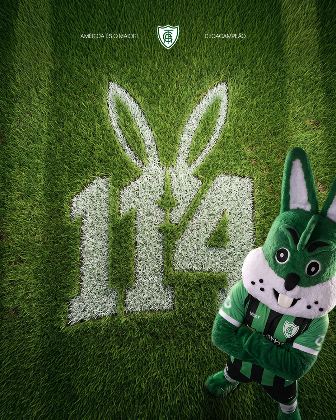 Am&eacute;rica Futebol Clube celebra 114 anos de uma hist&oacute;ria que atravessa gera&ccedil;&otilde;es