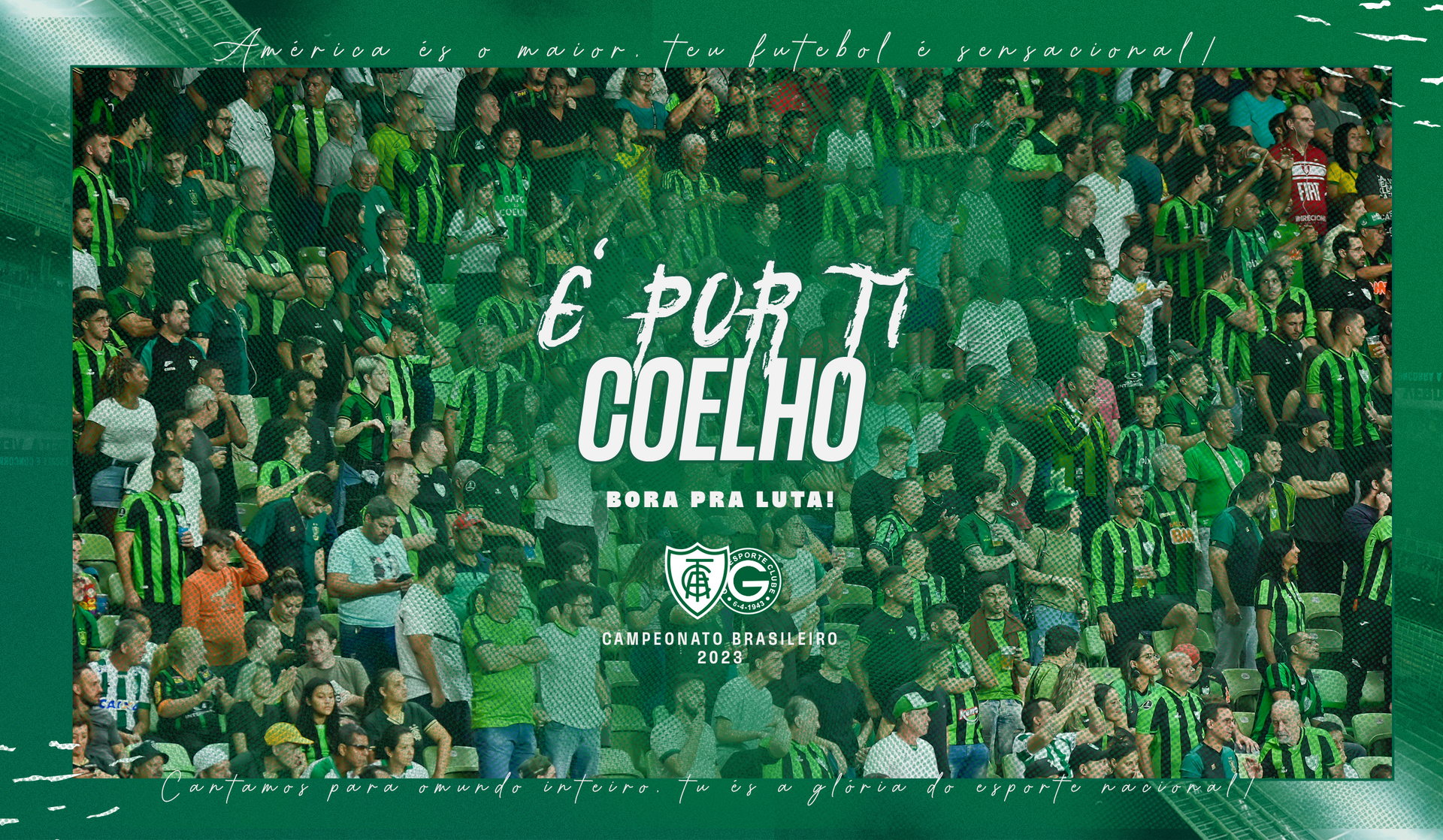 Bora Pra Luta! Com acesso duplo, América inicia venda para jogo contra o Goiás!
