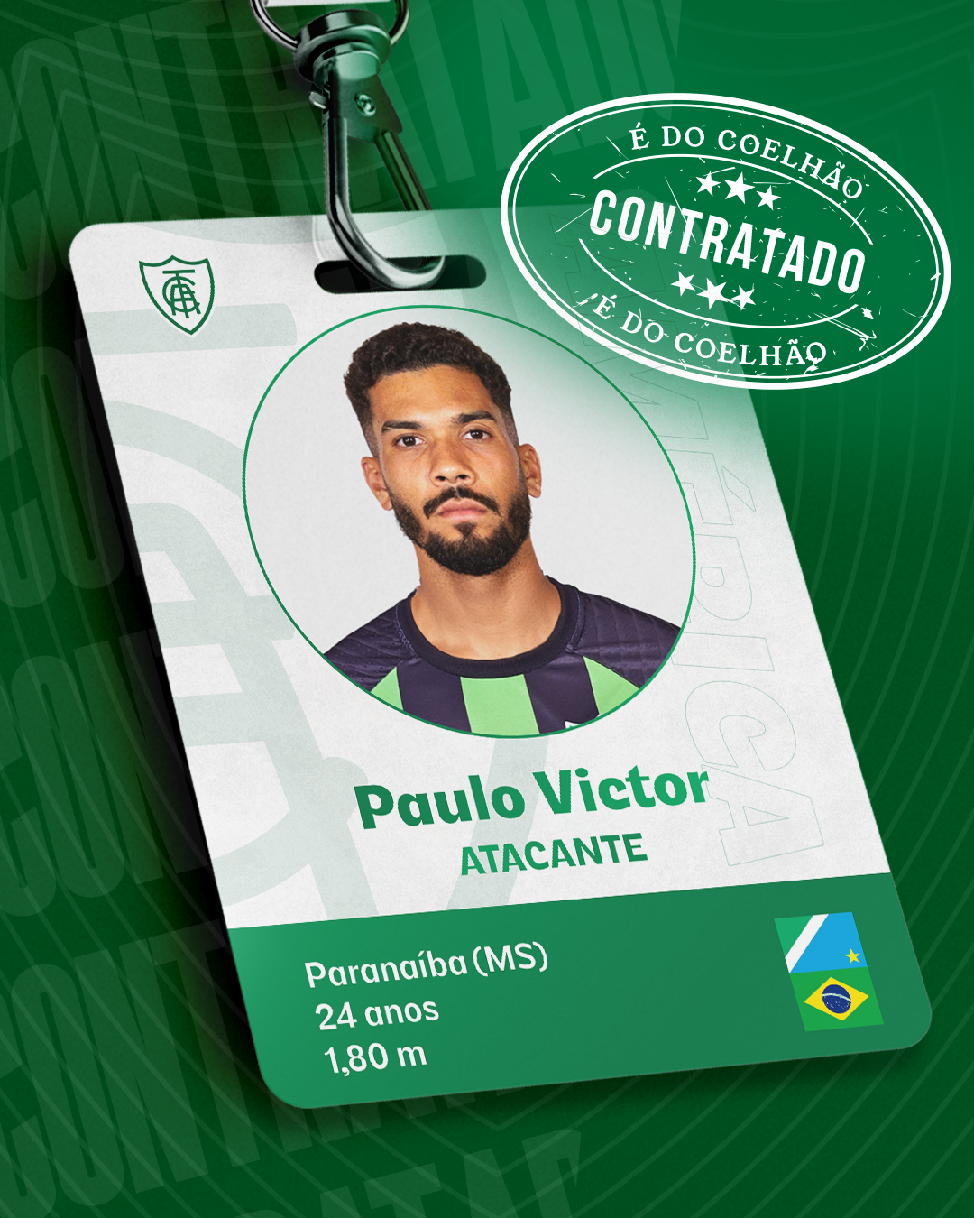PAULO VICTOR &Eacute; O NOVO REFOR&Ccedil;O DO COELH&Atilde;O
