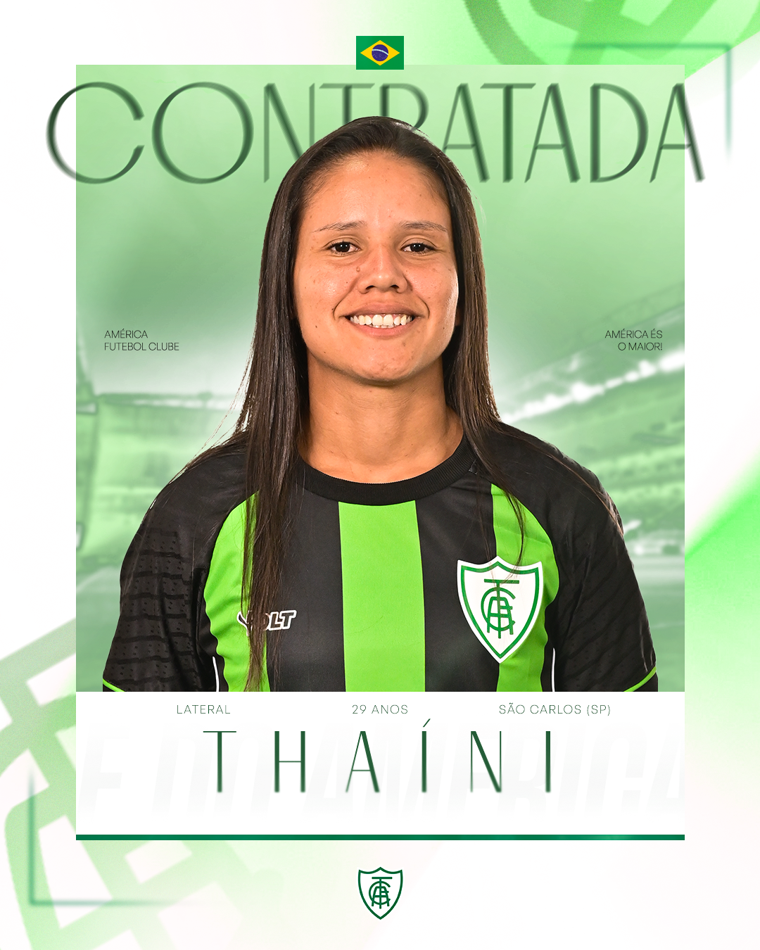 THA&Iacute;NI &Eacute; O NOVO REFOR&Ccedil;O DAS SPARTANAS