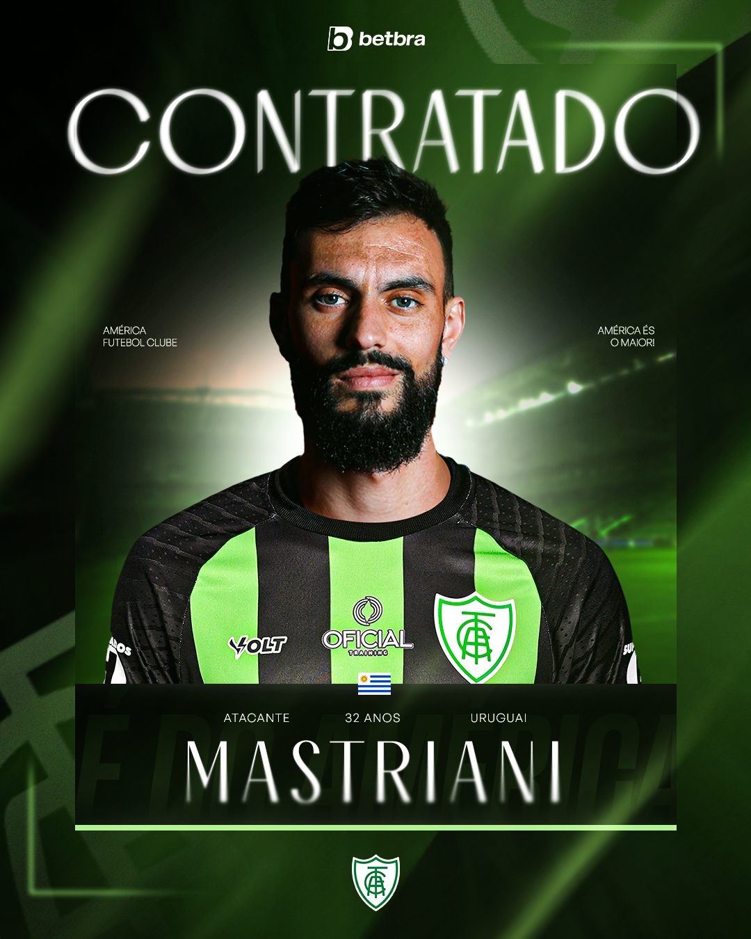 O pirata est&aacute; de volta: Am&eacute;rica anuncia o retorno de Gonzalo Mastriani at&eacute; o fim da temporada