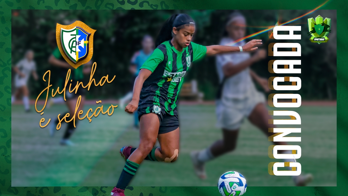 Lateral Julinha &eacute; convocada para a Sele&ccedil;&atilde;o Brasileira Feminina Sub-17