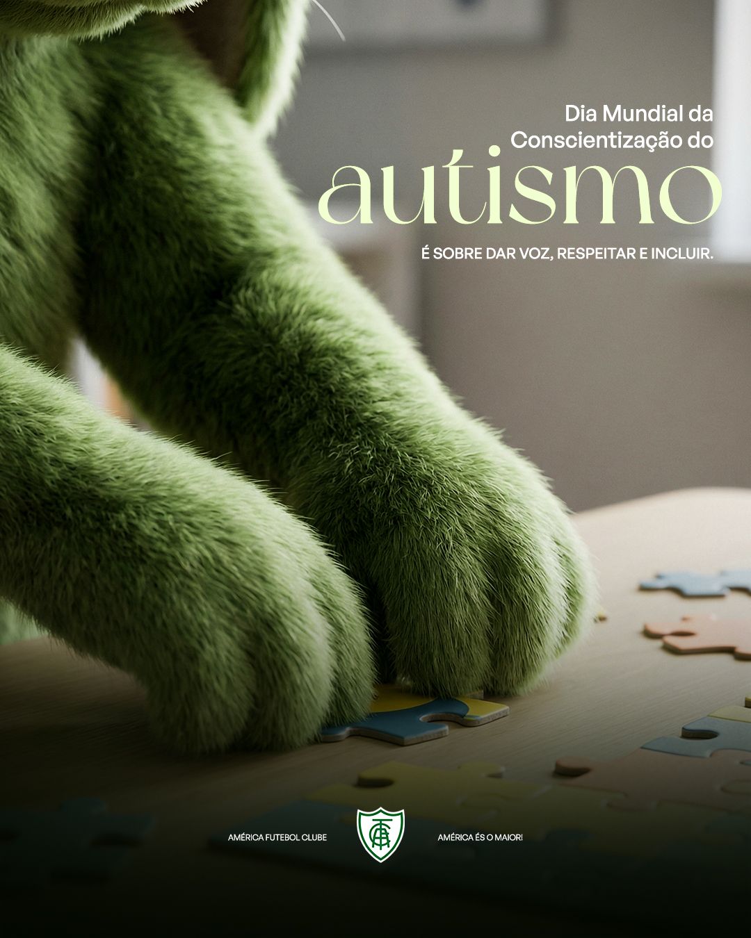 América promove ações em apoio ao Mês de Conscientização Sobre o Autismo