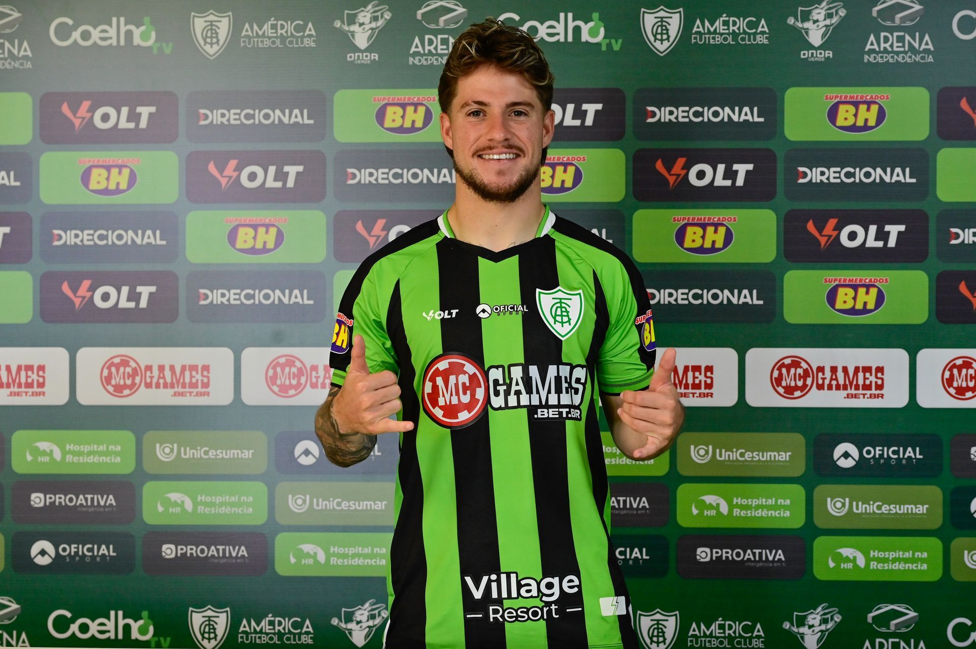 Am&eacute;rica contrata atacante Guilherme Pato