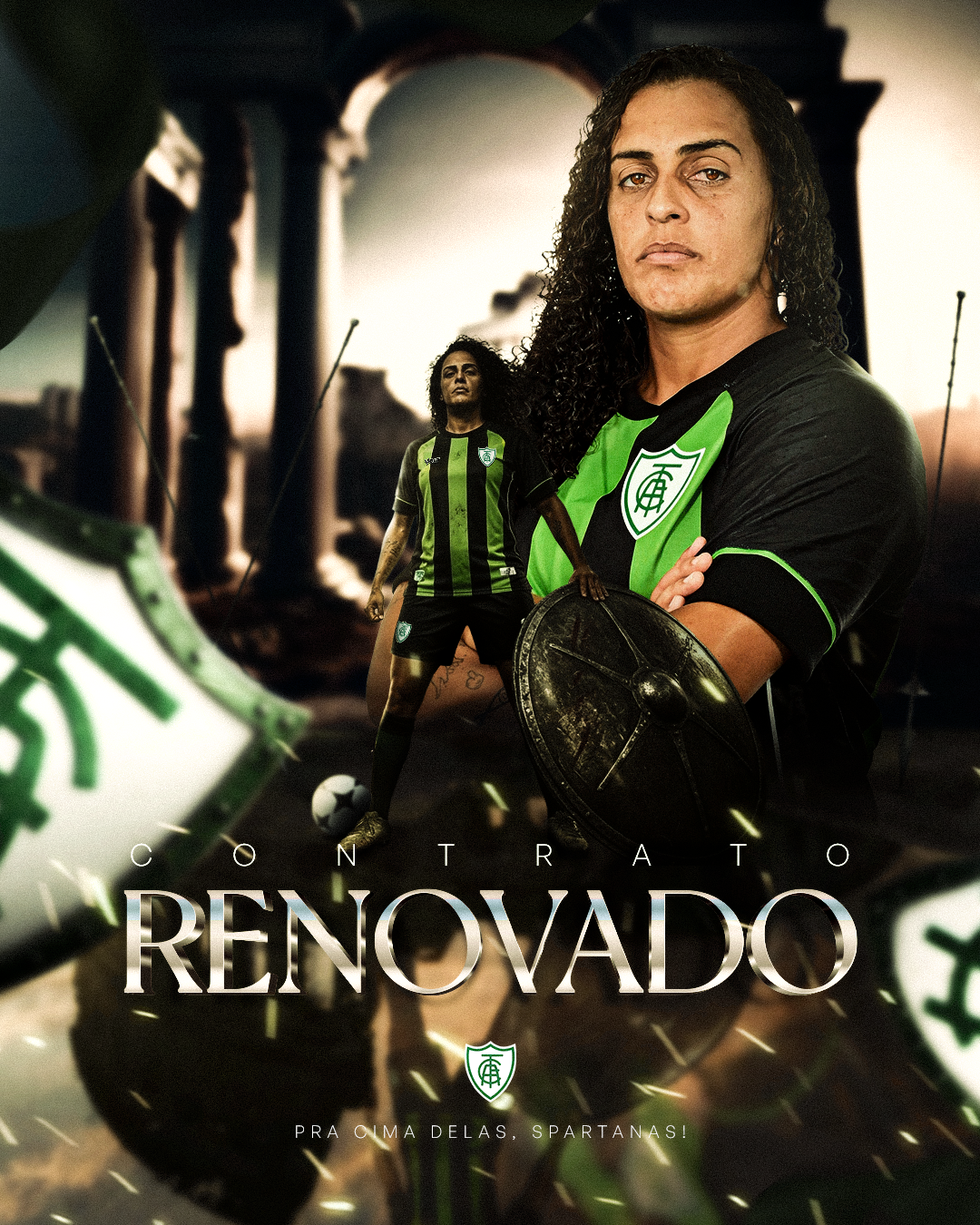 MIMI RENOVA COM AS SPARTANAS