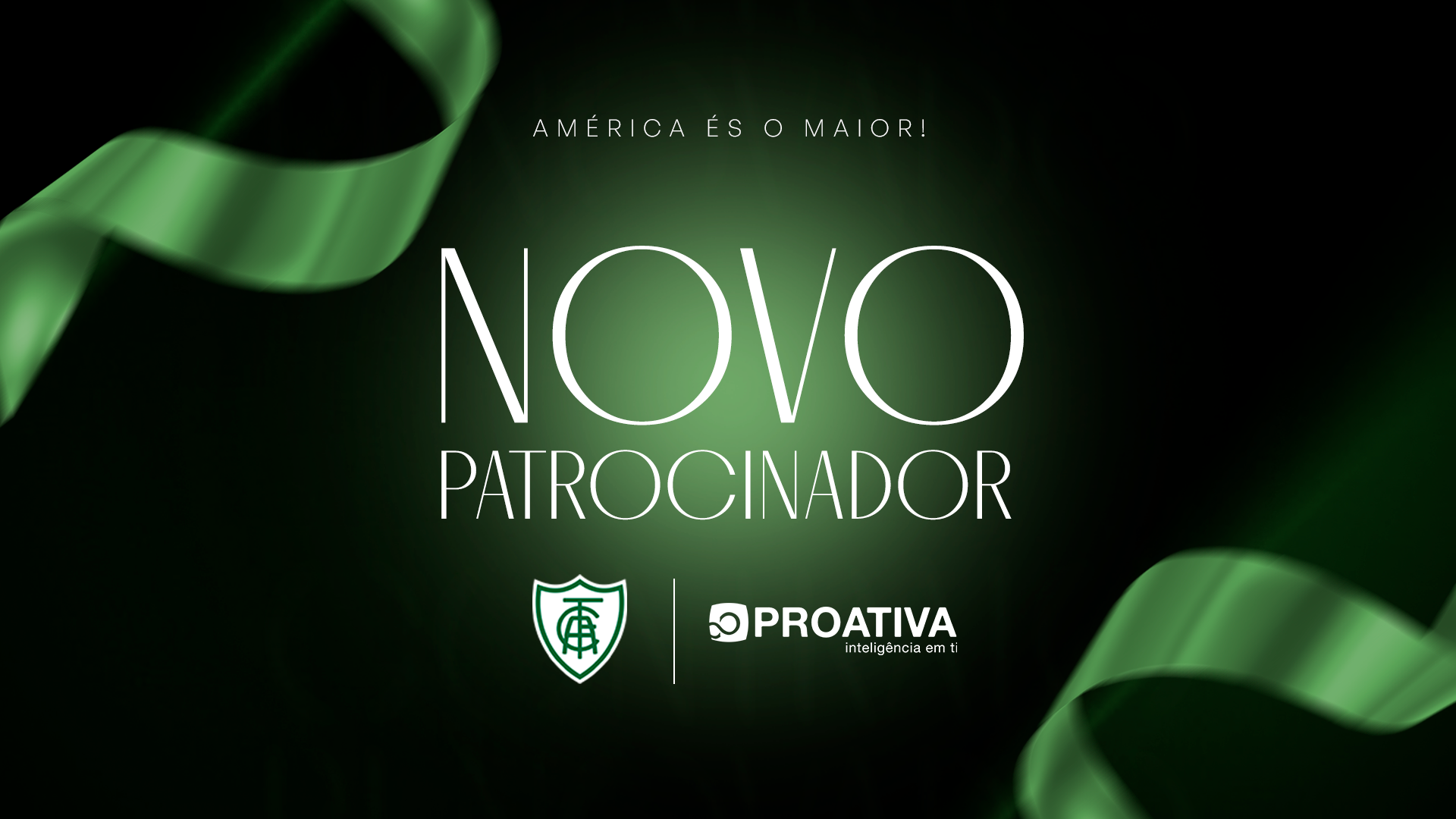 Proativa &eacute; a nova patrocinadora do Am&eacute;rica e estampar&aacute; a sua marca em nosso uniforme