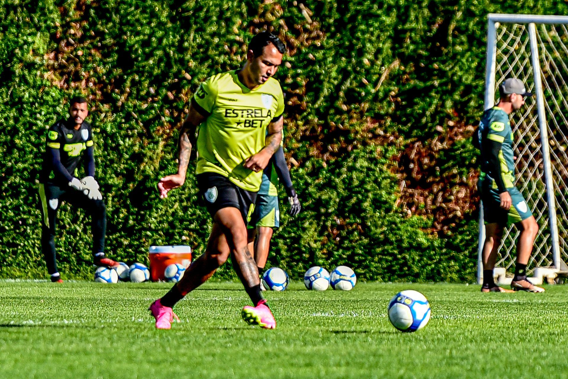 De olho no Ituano! Coelho faz &uacute;ltimo treino antes de viagem para Itu