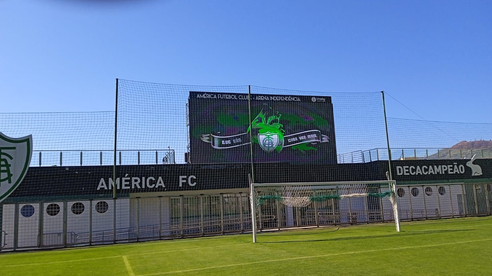 Arena Independ&ecirc;ncia inaugura novo Painel LED Full Color