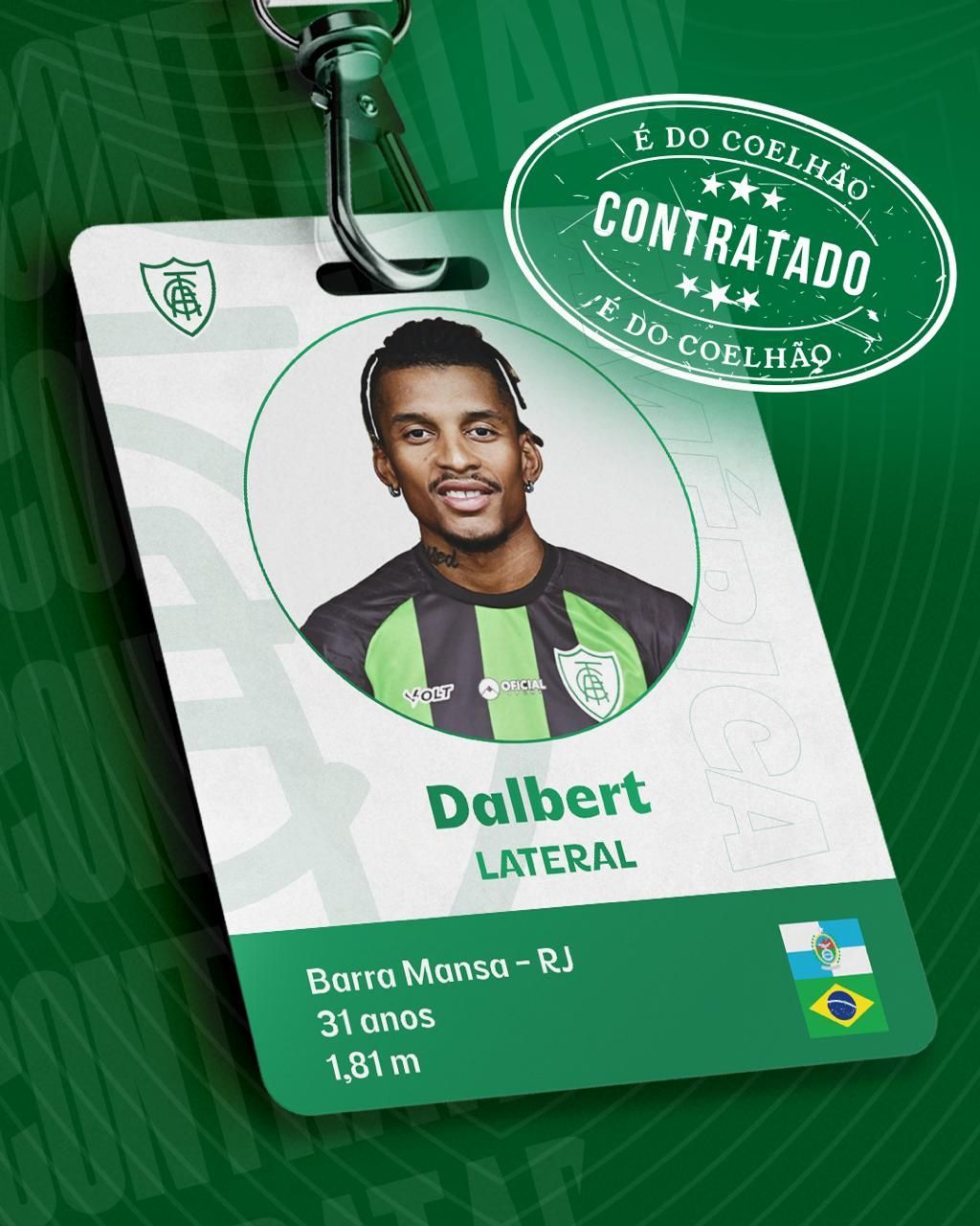 DALBERT &Eacute; DO COELH&Atilde;O