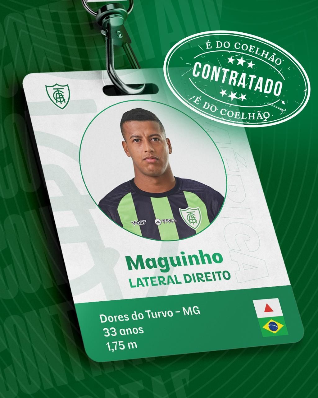 Maguinho é o novo reforço do Coelhão