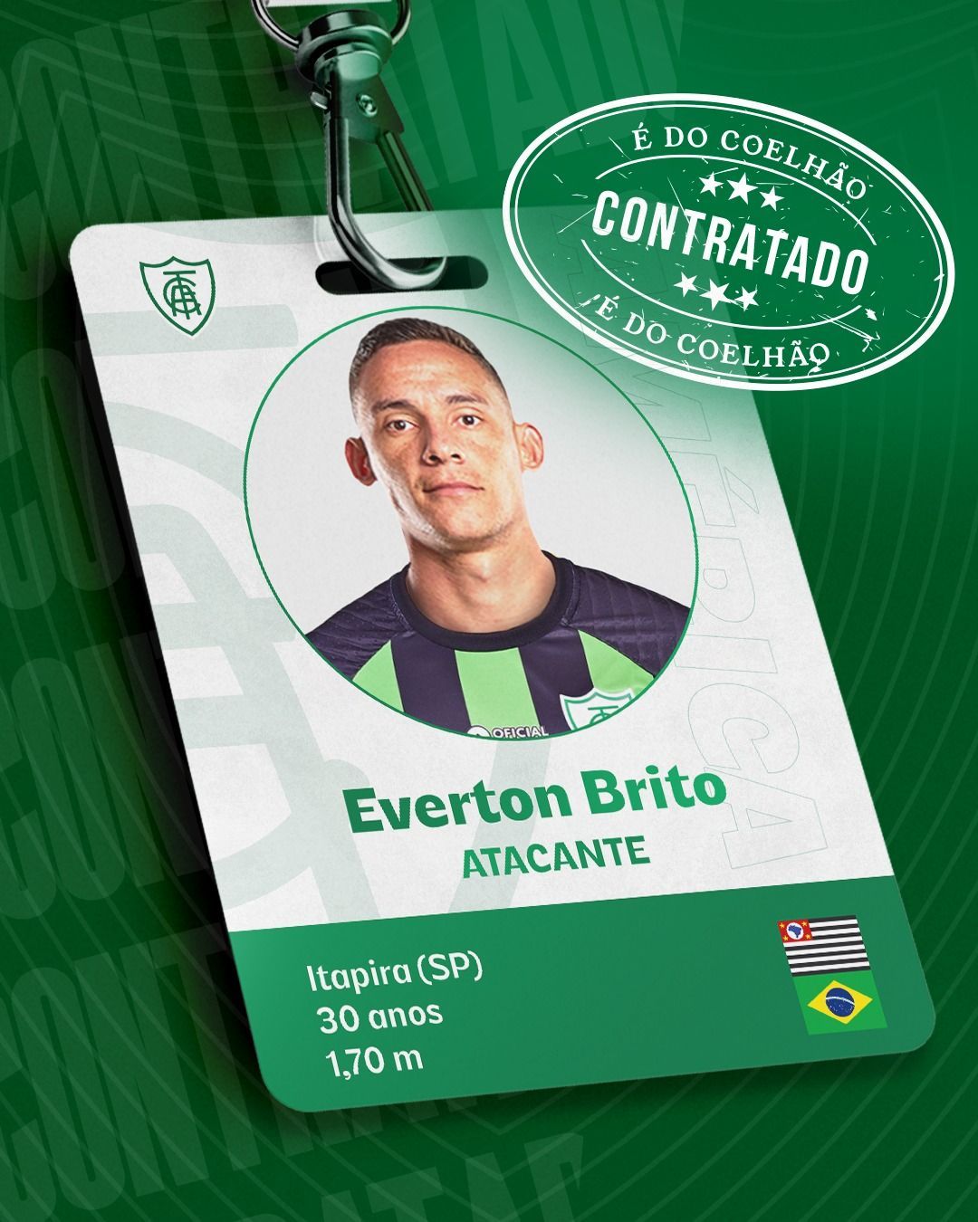 EVERTON BRITO &Eacute; O NOVO ATACANTE DO COELH&Atilde;O!