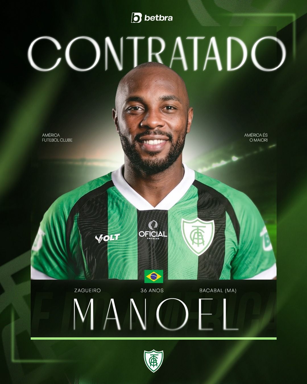 MANOEL &Eacute; O NOVO REFOR&Ccedil;O DO AM&Eacute;RICA