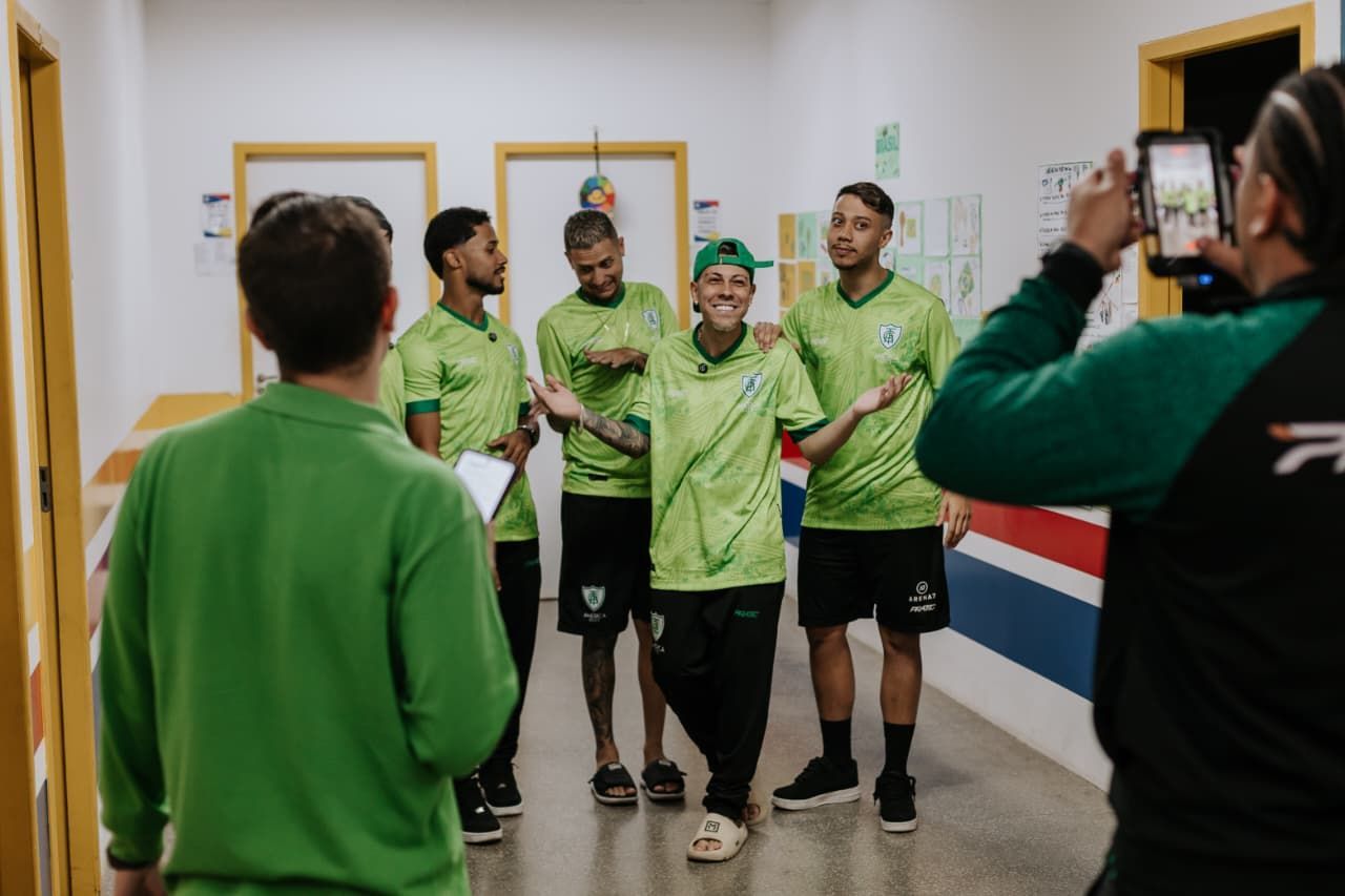 Am&eacute;rica Fut7 lan&ccedil;a "Am&eacute;rica nas Escolas" e leva esporte, entretenimento e influenciadores para institui&ccedil;&otilde;es de ensino
