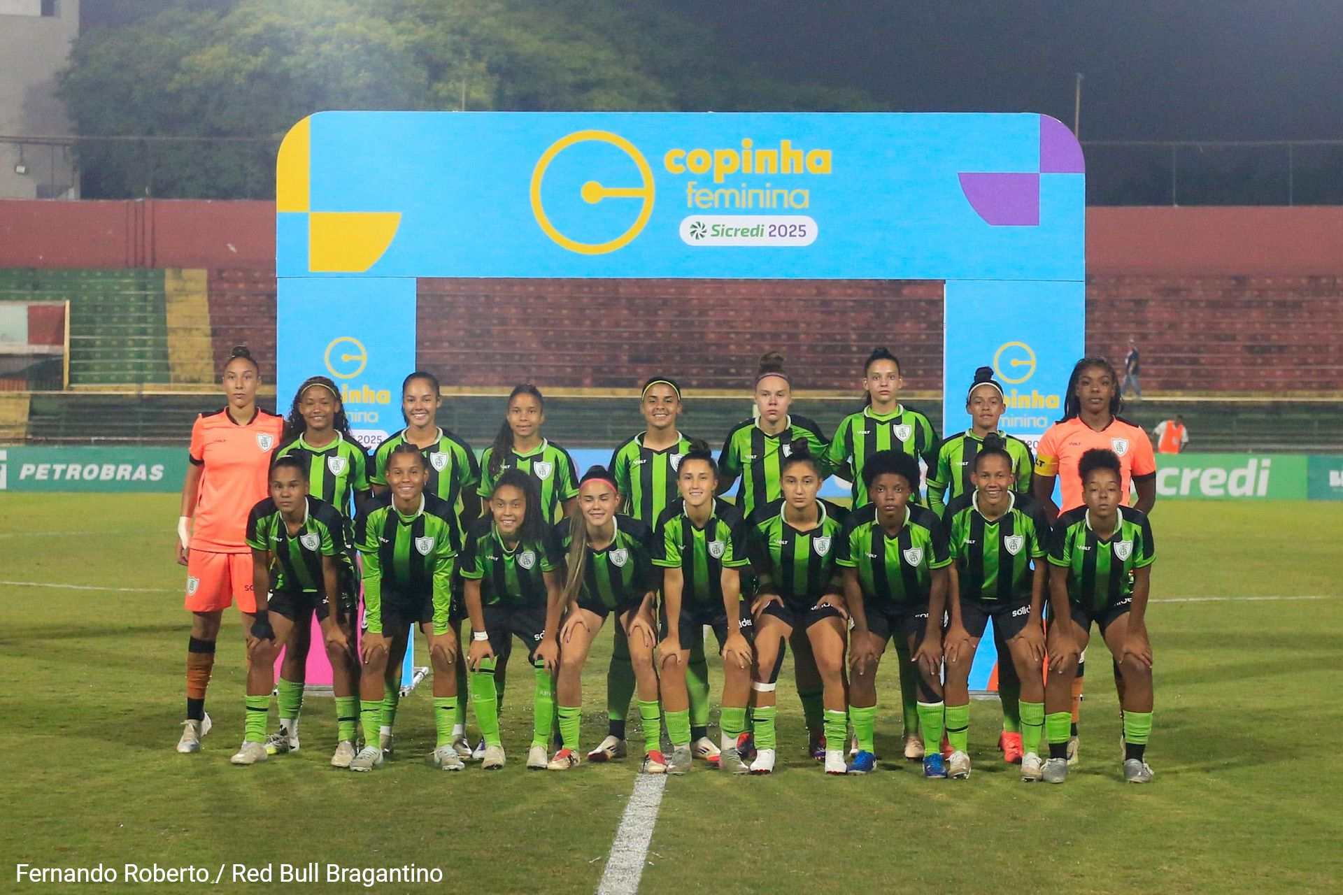 America estreia com empate na Copinha Feminina