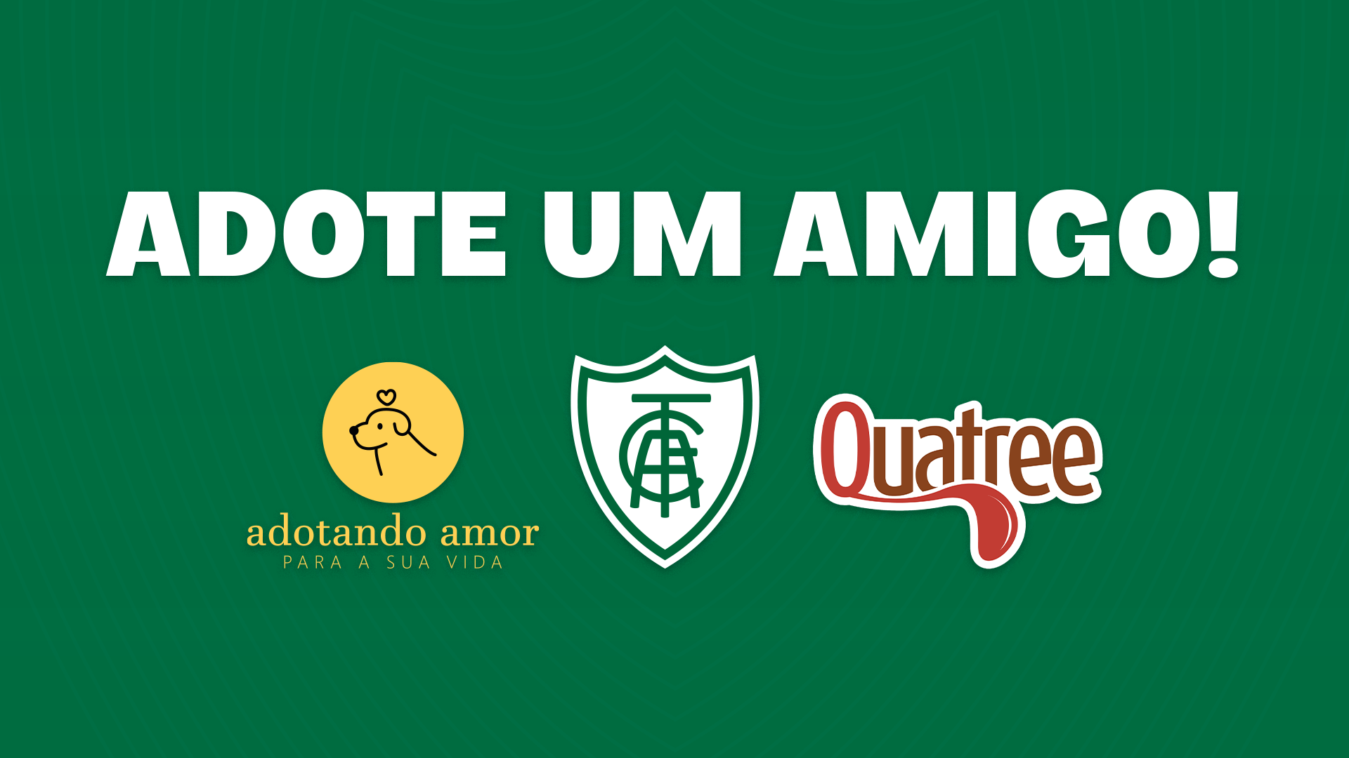 Entrando em Campo por um Lar: Am&eacute;rica Promove A&ccedil;&atilde;o de Ado&ccedil;&atilde;o de C&atilde;es