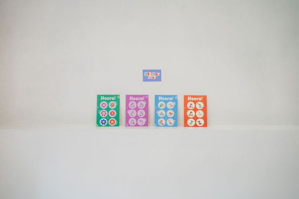 StickerPost Kaartenset voor kinderen