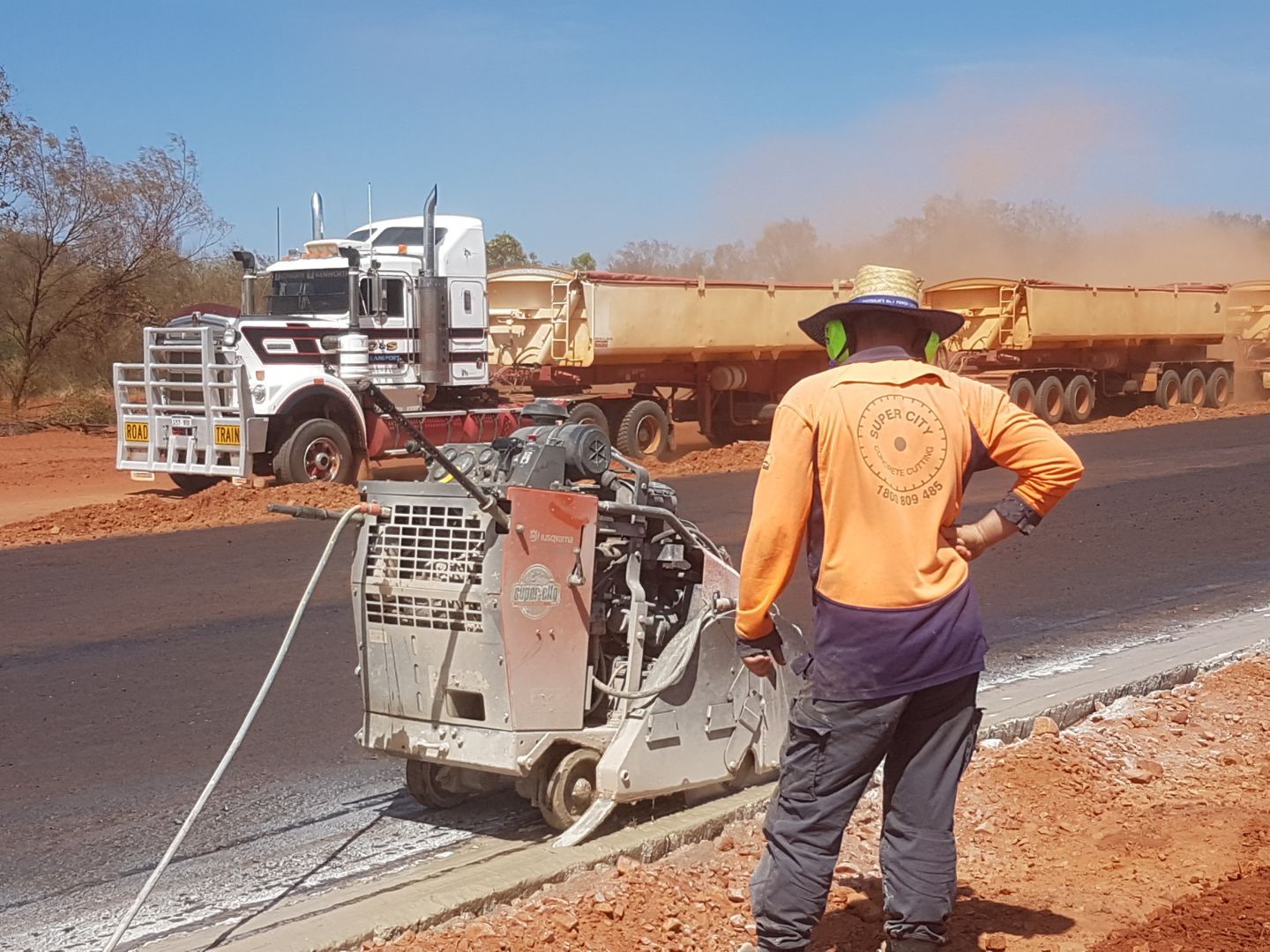 Construction Project — Super City Concrete Cutting In Knuckey, NT