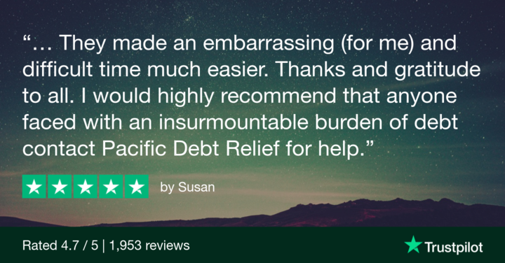 Susan gives 5-star Trustpilot review to West Virginia Debt Relief.