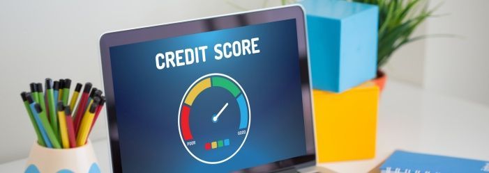 Image showing a credit score gauge indicating progress, representing the impact of effective financial habits and practices on improving and maintaining a healthy credit score.