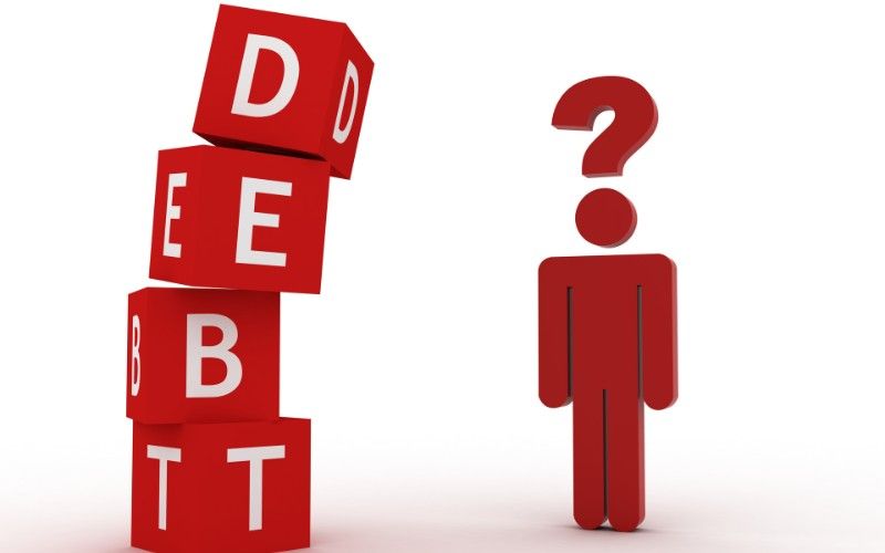 Image showcasing a simplified breakdown of debt collection and its legal aspects