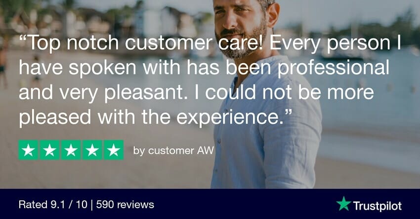 Indiana debt relief reviews from Trustpilot